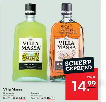 Sligro Villa Massa aanbieding