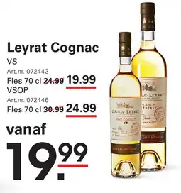 Sligro Leyrat Cognac VS aanbieding