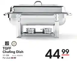 Sligro TGFF Chafing Dish aanbieding