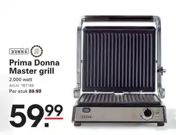 Sligro Prima Donna Master grill aanbieding