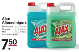 Sligro Ajax Allesreinigers aanbieding