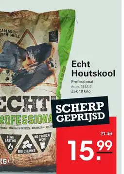 Sligro Echt Houtskool aanbieding