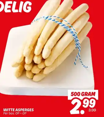 Dekamarkt Witte asperges aanbieding