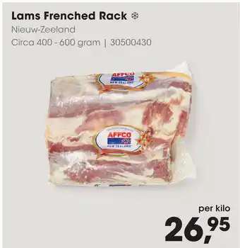 HANOS Lams Frenched Rack 400-600g aanbieding