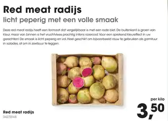 HANOS Red meat radijs aanbieding