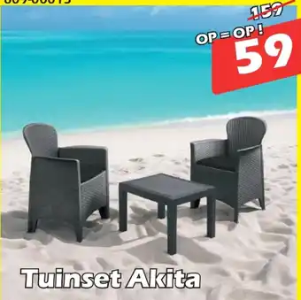 iTEK Tuinset Akita aanbieding