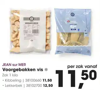 HANOS Voorgebakken vis aanbieding