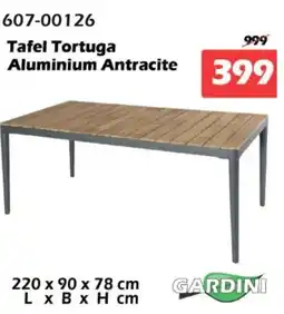 iTEK Tafel Milton Acacia Teak Look aanbieding