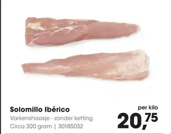 HANOS Solomillo Iberico 300g aanbieding