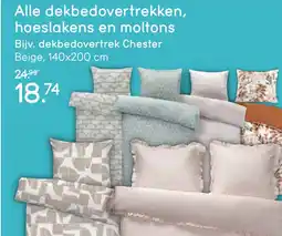 Leen Bakker Alle dekbedovertrekken, hoeslakens en moltons aanbieding