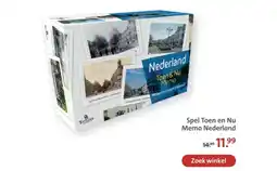 Bruna Spel Toen en Nu Memo Nederland aanbieding