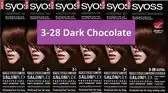 Bol.com Syoss Colors - 3-28 Dark Chocolate - Haarverf - 6 stuks - Voordeelverpakking aanbieding