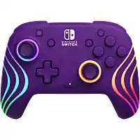 MediaMarkt PDP Afterglow WAVE Draadloze Controller - Nintendo Switch - Paars aanbieding