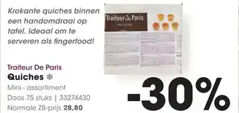 HANOS Quiches aanbieding