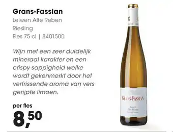 HANOS Grans-Fassian aanbieding