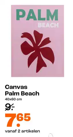 Kwantum Canvas Palm Beach aanbieding