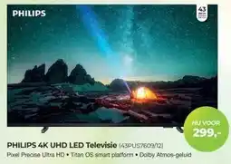 EP Beerepoot Philips 4k UHD led televisie aanbieding