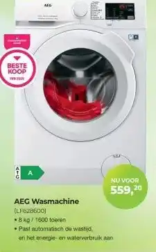 EP Beerepoot AEG Wasmachine aanbieding