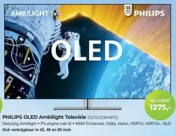 EP Beerepoot PHILIPS OLED Ambilight Televisie aanbieding