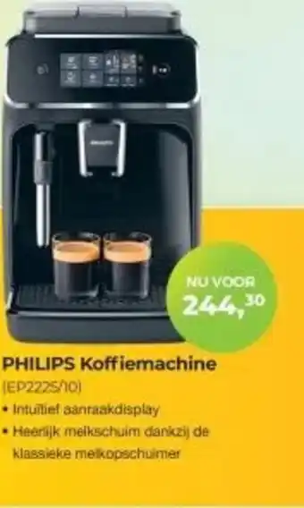 EP Beerepoot PHILIPS Koffiemachine aanbieding