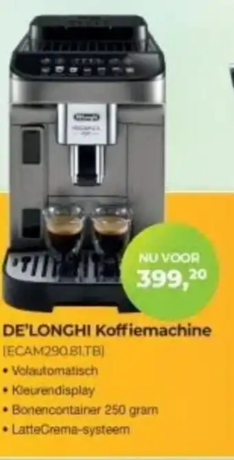 EP Beerepoot DE'LONGHI Koffiemachine aanbieding