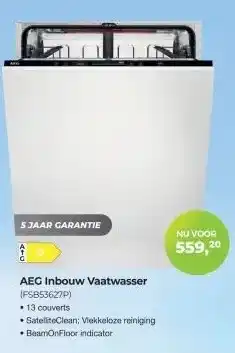 EP Beerepoot AEG Inbouw Vaatwasser aanbieding