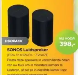 EP Beerepoot SONOS Luidspreker aanbieding