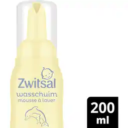 Albert Heijn Zwitsal Baby wasschuim aanbieding