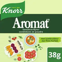 Albert Heijn Knorr Aromat met tuinkruiden navulzakje aanbieding