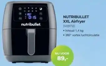 EP Beerepoot Nutribullet XXL Airfryer aanbieding