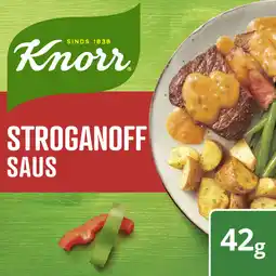 Albert Heijn Knorr Mix stroganoff saus aanbieding