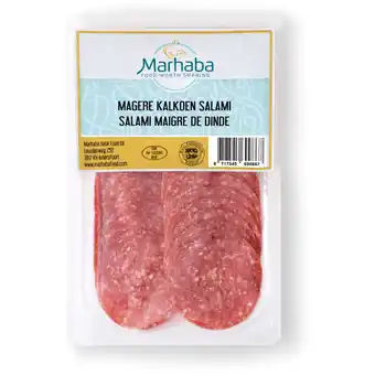 Albert Heijn Marhaba Magere kalkoen salami aanbieding