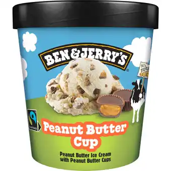 Albert Heijn Ben & Jerry's Peanut butter cup aanbieding