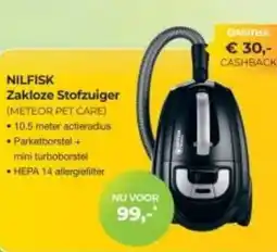 EP Beerepoot NILFISK Zakloze Stofzuiger aanbieding