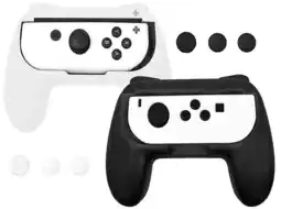 MediaMarkt Qware Switch Grips (zwart/wit) aanbieding