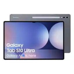 MediaMarkt Samsung Galaxy Tab S10 Ultra - 14.6 Inch 512 Gb Grijs Wifi + 5g aanbieding