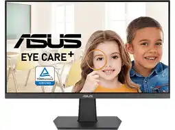 MediaMarkt Asus Va27ehf Eye Care Gaming Monitor - 27 Inch 1920 X 1080 (full Hd) 1 Ms 100 Hz aanbieding