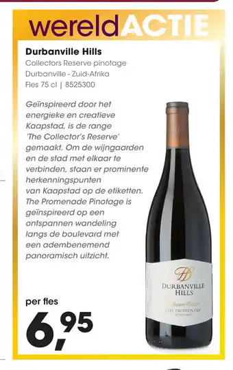 HANOS Durbanville Hills 75cl aanbieding