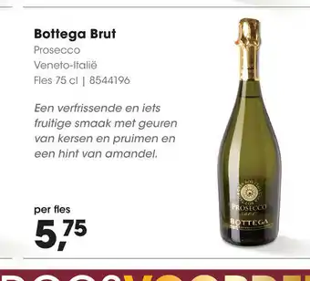 HANOS Bottega Brut aanbieding