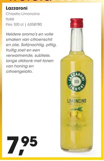 HANOS Lazzaroni 100cl aanbieding