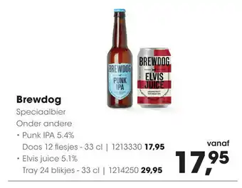 HANOS Brewdog aanbieding