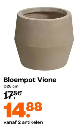 Kwantum Bloempot Vione aanbieding