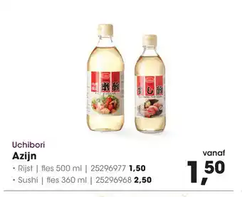 HANOS Uchibori Azijn 500ml aanbieding