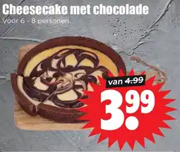 Dirk Cheesecake met chocolade aanbieding