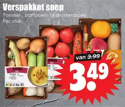 Dirk Verspakket soep aanbieding