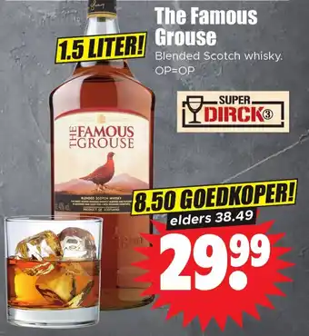 Dirk The Famous Grouse aanbieding