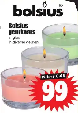 Dirk Bolsius geurkaars aanbieding