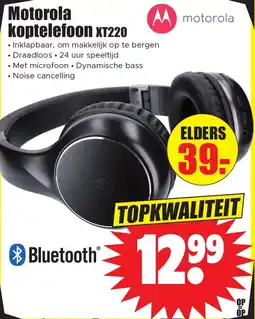 Dirk Motorola koptelefoon XT220 aanbieding