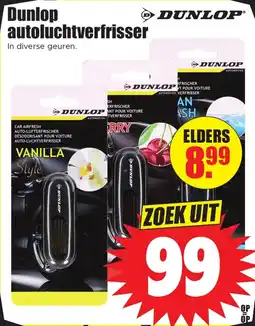 Dirk Dunlop autoluchtverfrisser aanbieding