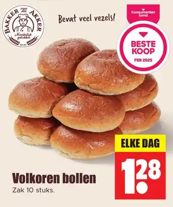 Dirk Volkoren bollen aanbieding